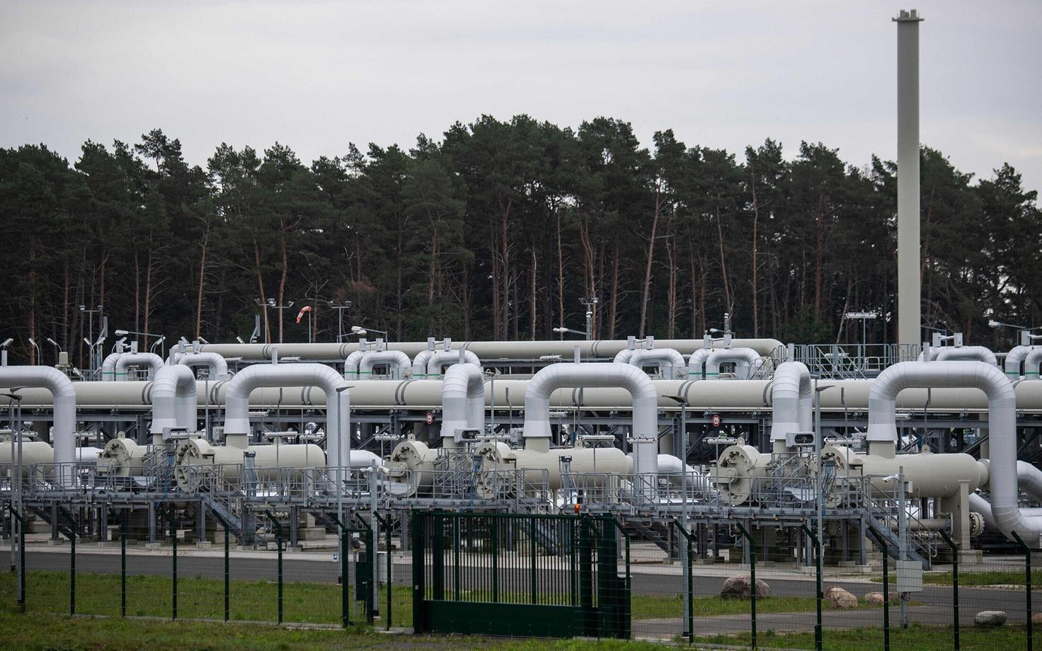 Nord Stream 2 torujuhtme gaasijaam Saksamaal