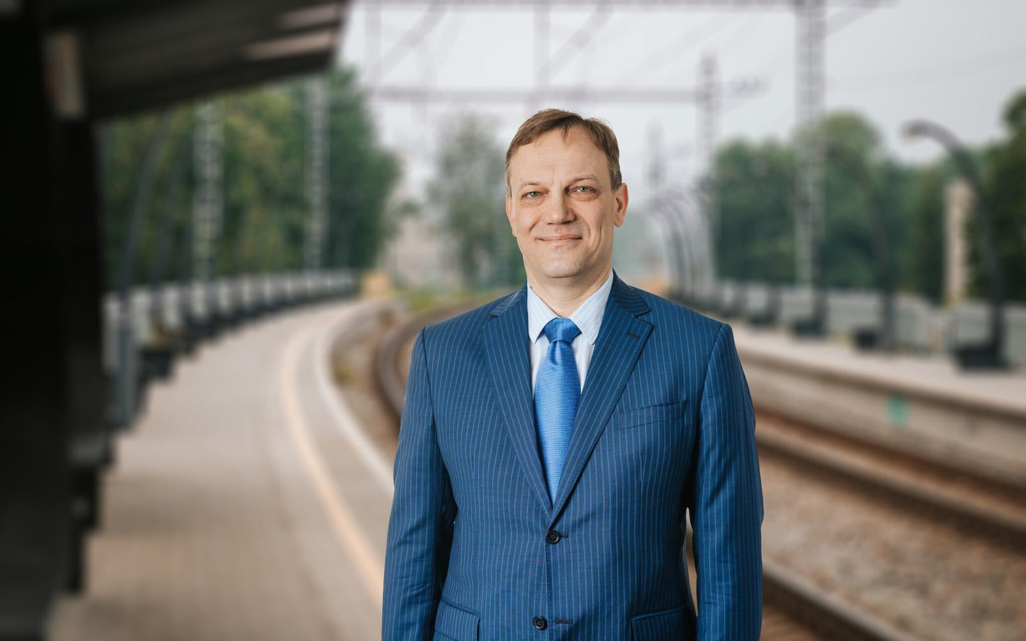 Председатель правления Eesti Raudtee Кайдо Циммерманн.