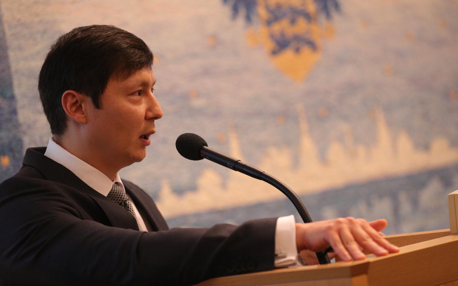 Заседание Таллиннского горсобрания.