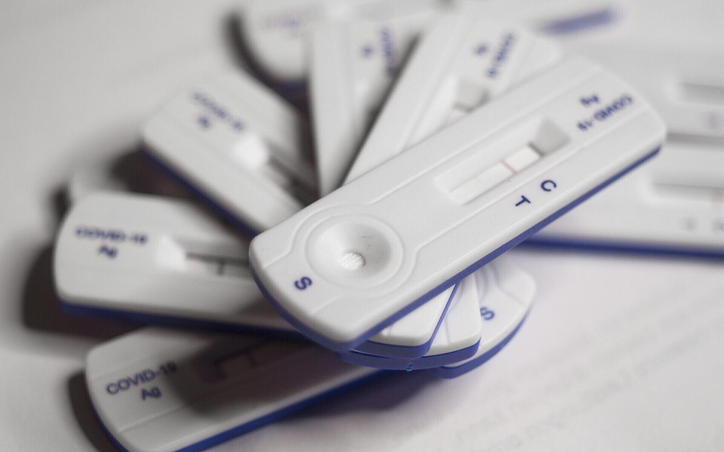Coronavirus tests.