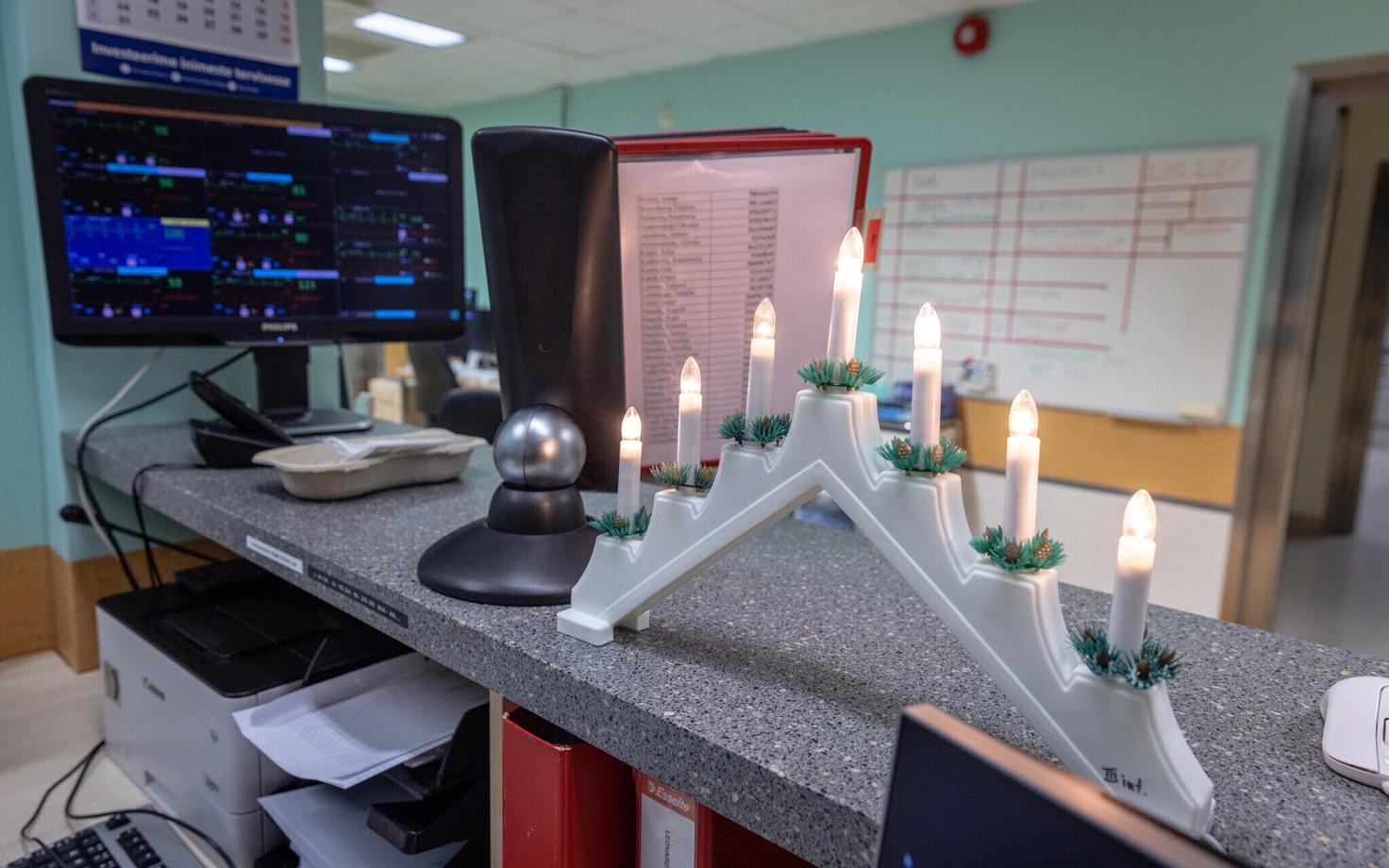 Больница в Рождество.