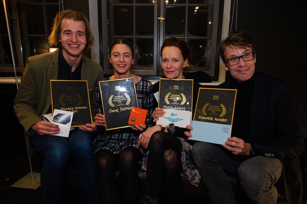 Oskar Seeman, Maarja Johanna Mägi, Maria Annus ja Tiit Palu