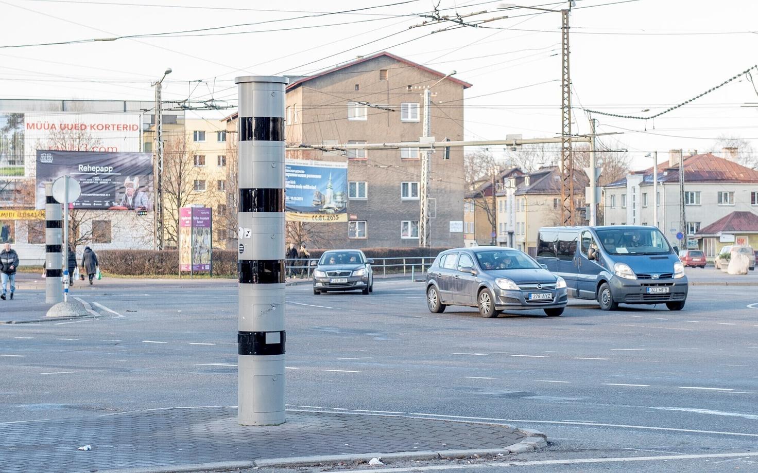 Liikluskaamera Kristiine ristmikul