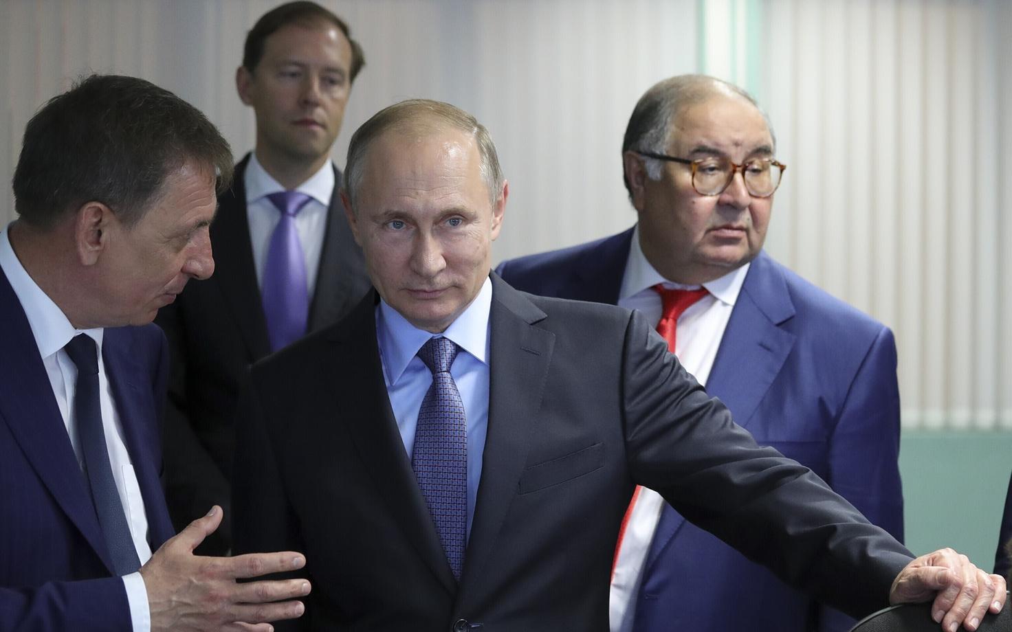 Vladimir Putin ja Venemaa suurärimehed