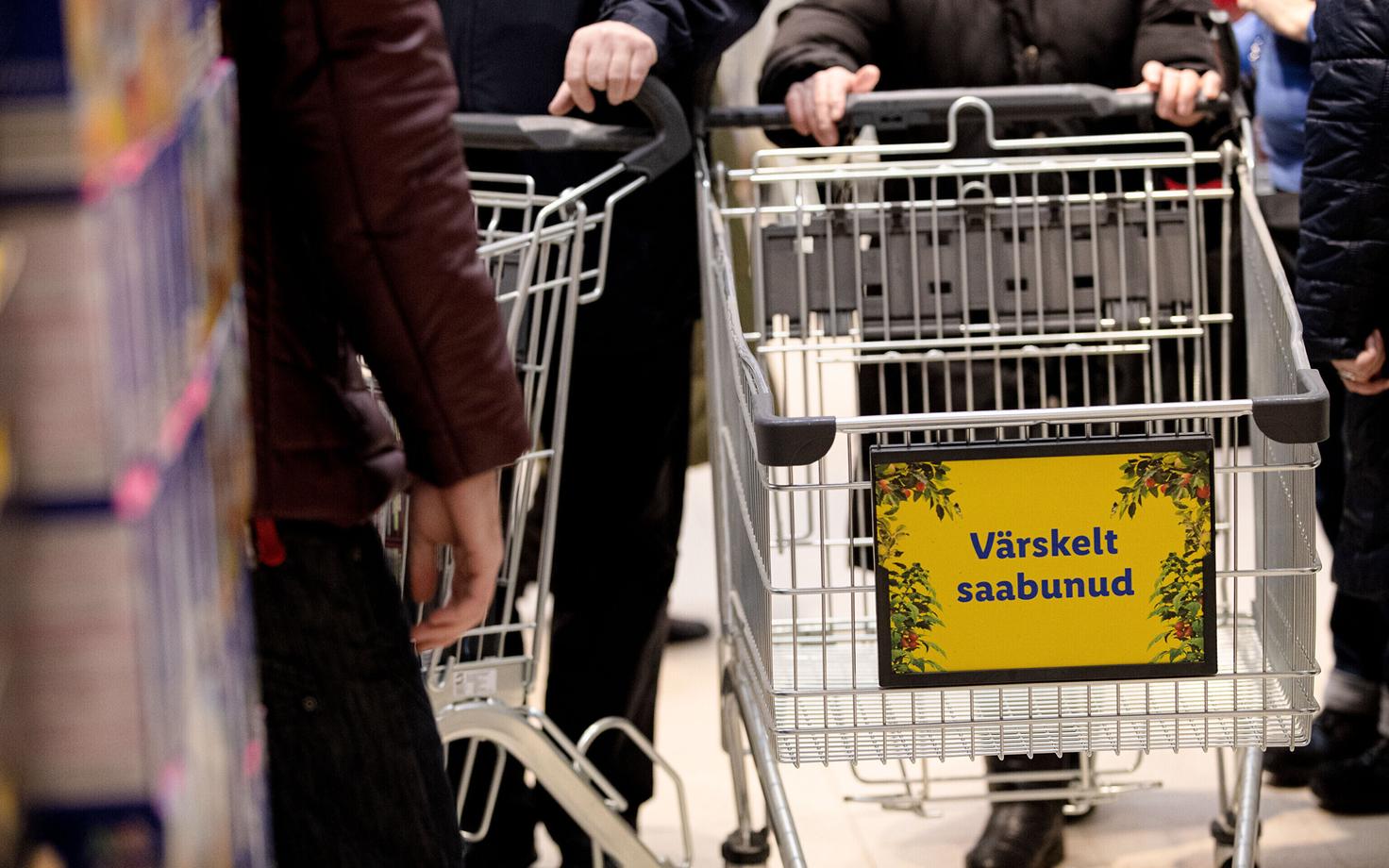 Lidl открыл в Эстонии первые магазины.