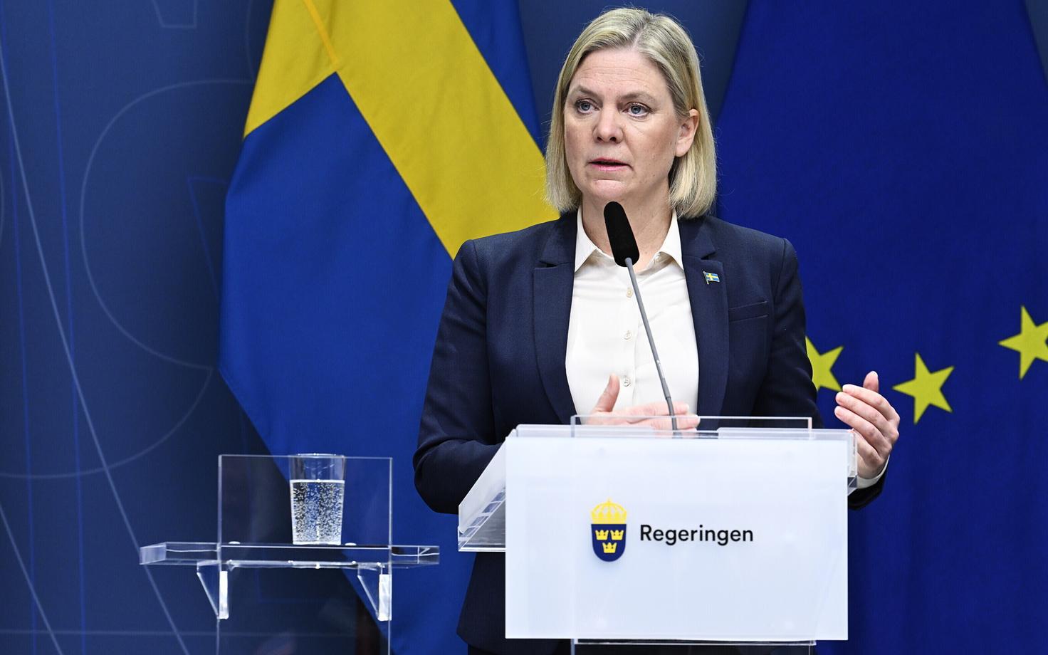 Rootsi peaminister Magdalena Andersson.