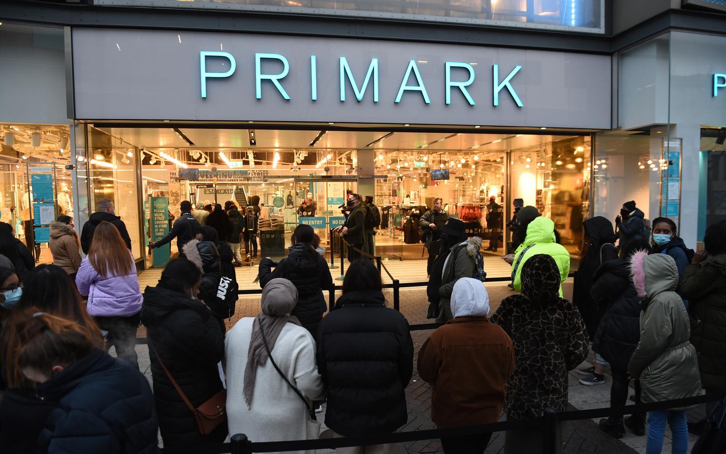 Магазин Primark в Лондоне.