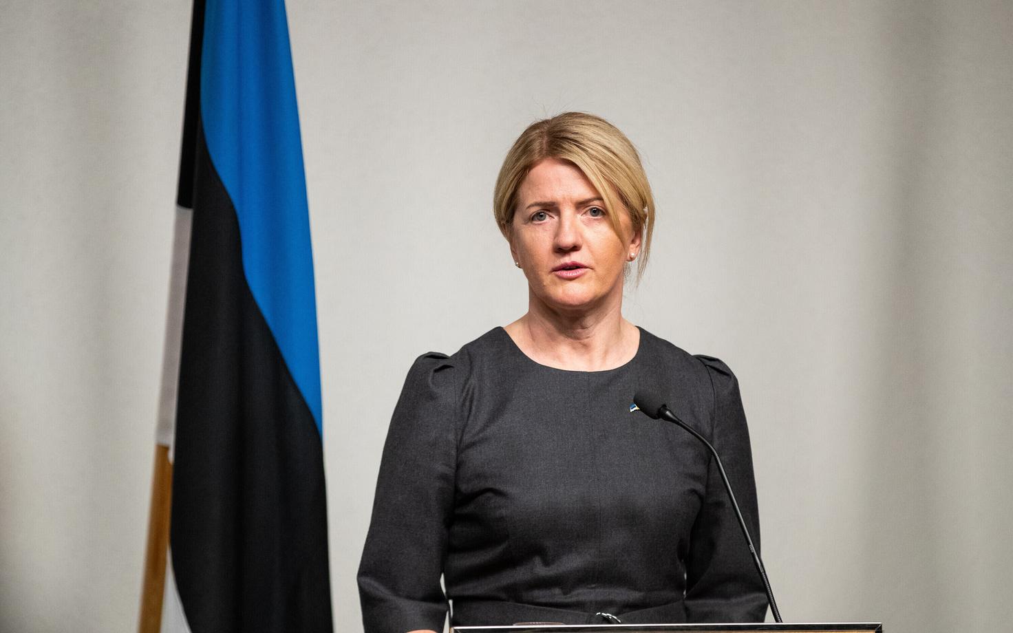 Министр иностранных дел Эстонии Эва-Мария Лийметс.