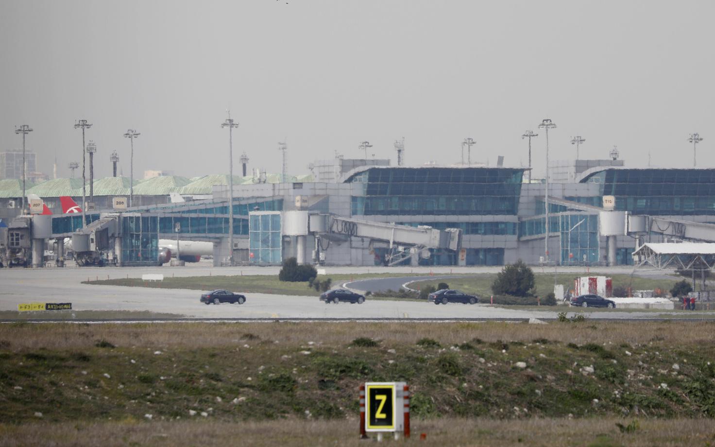 Аэропорт Стамбула.