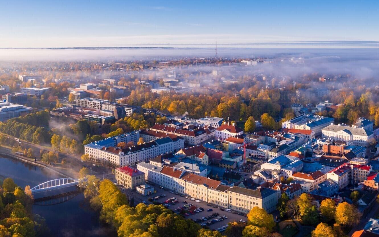 Фотография Тармо Хауда, использованная в качестве элемента дизайна в предвыборной рекламе Центристской партии.