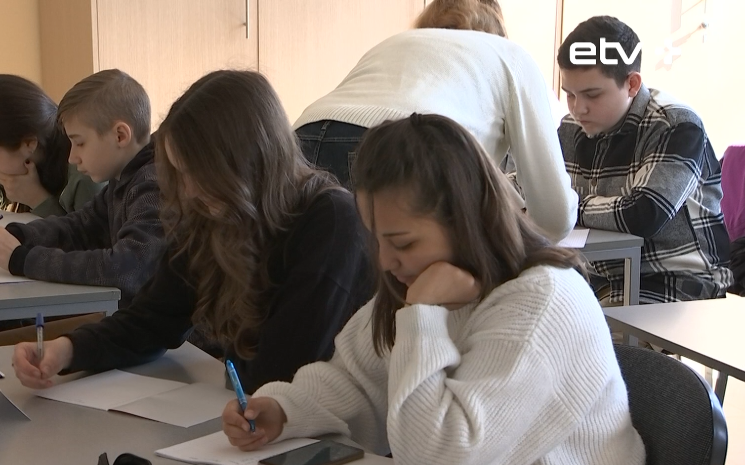 Ученики из Украины.