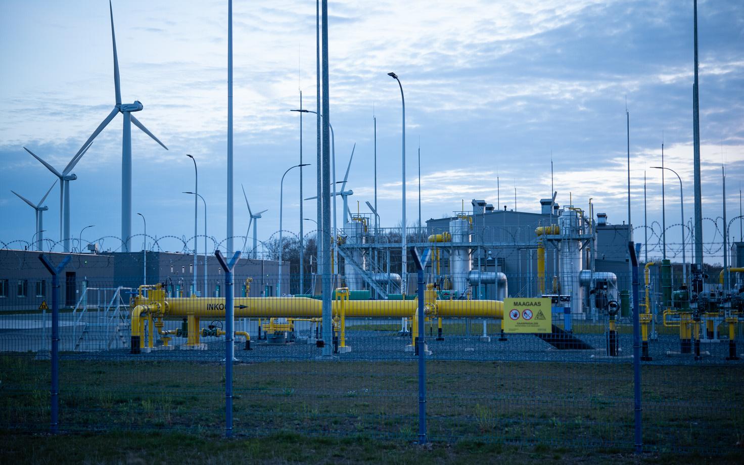 Газопровод в Палдиски.