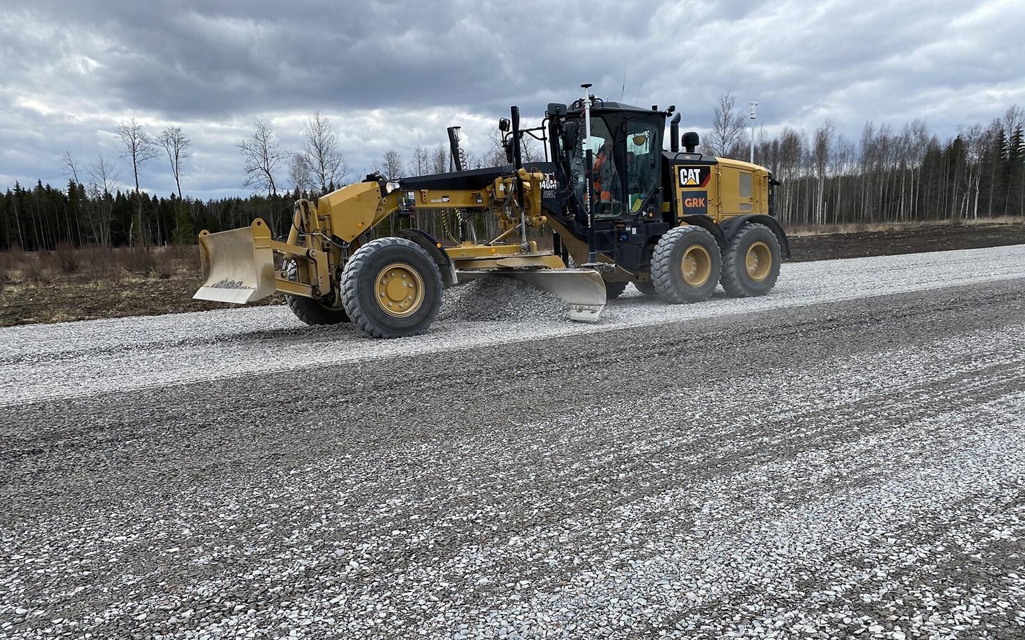 Ремонт дороги. Иллюстративная фотография.