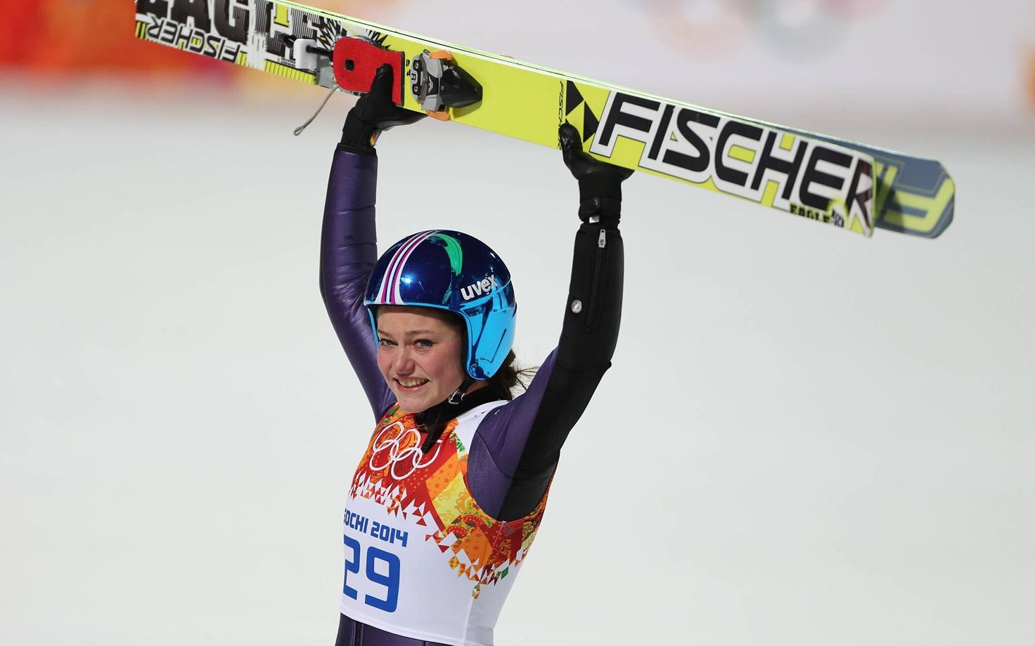 Carina Vogt Sotši olümpiamängudel