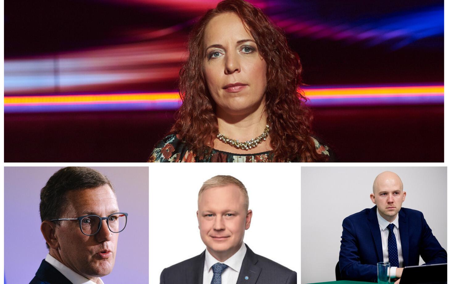 Mailis Reps, Kristen Michal, Mart Võrklaev and Tõnis Mölder.