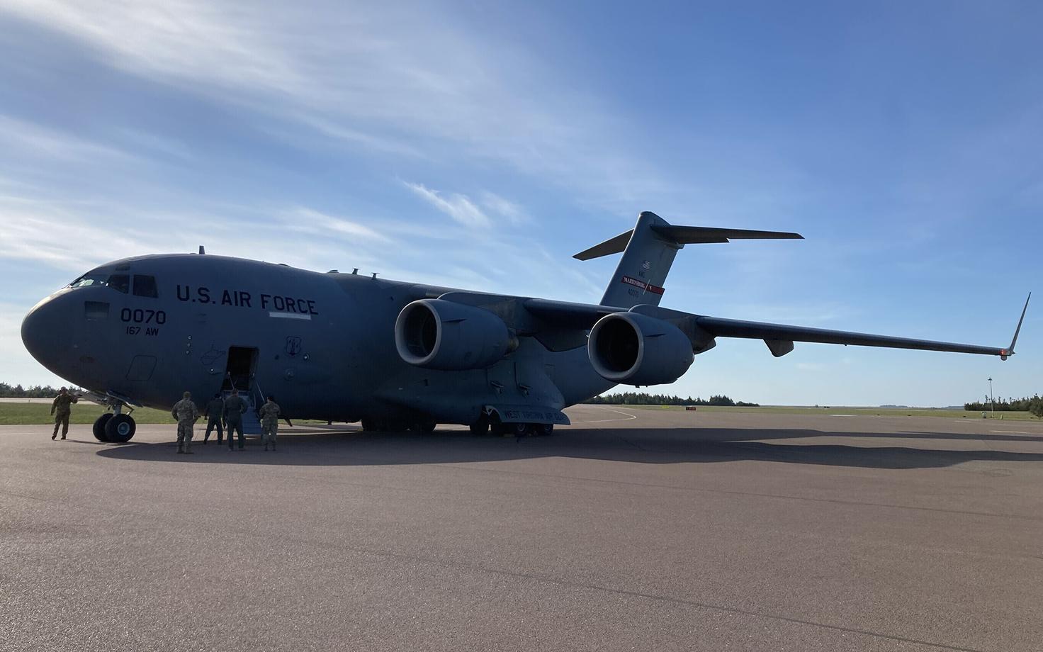 Boeing C-17 Globemaster III ВВС США.