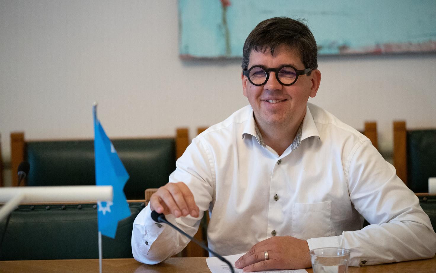 Isamaa peasekretär Priit Sibul tegi erakonnale suuruselt kolmanda annetuse.