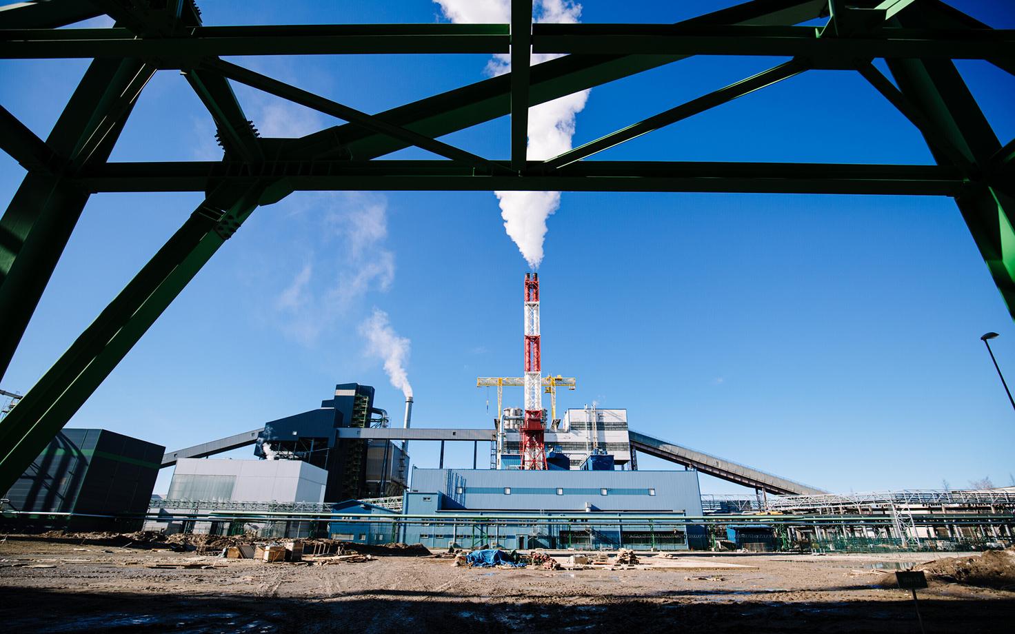 Электростанция в Аувере.