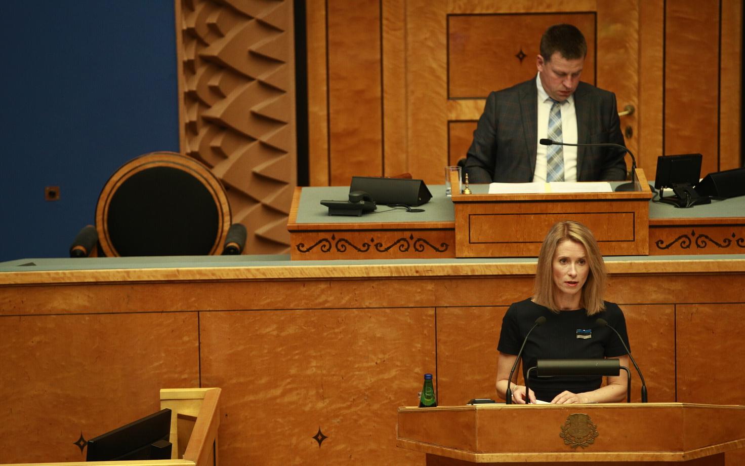 Юри Ратас и Кая Каллас.