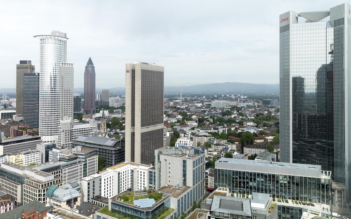 Штаб-квартира Бундесбанка во Франкфурте.