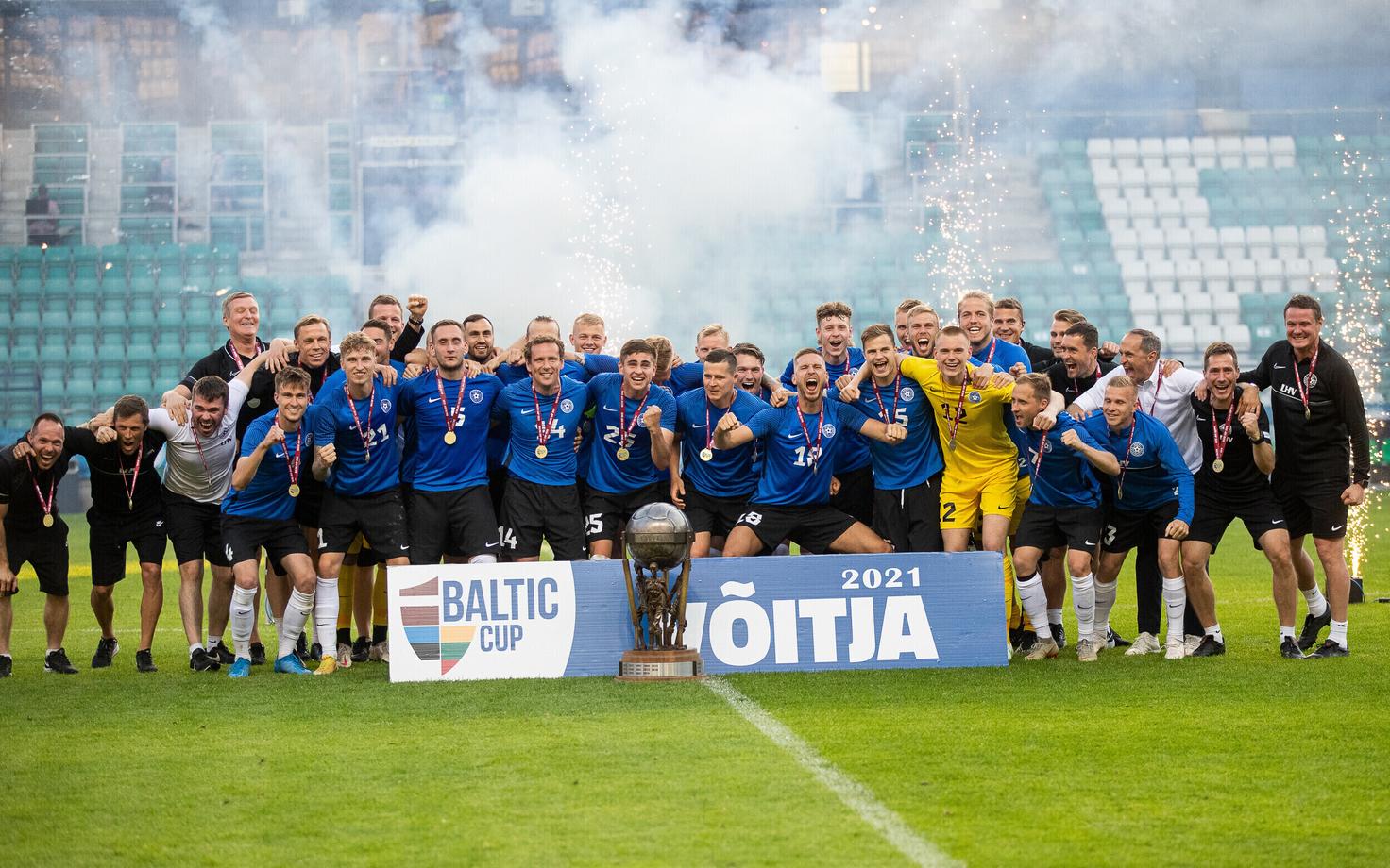 Сборная Эстонии по футболу является действующим обладателем Кубка Балтии.