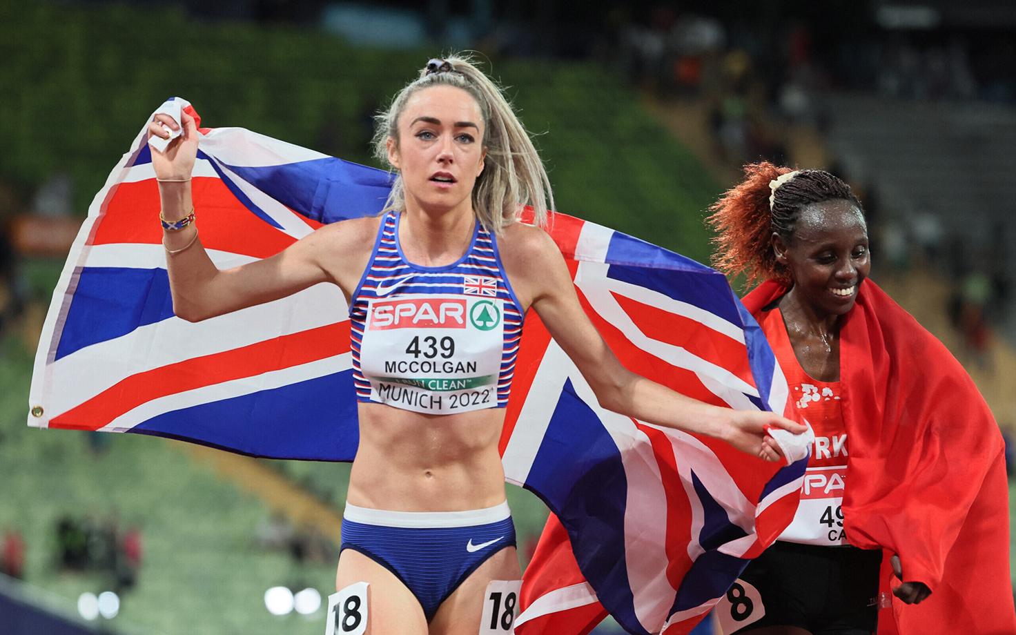Eilish McColgan ja Yasemin Can
