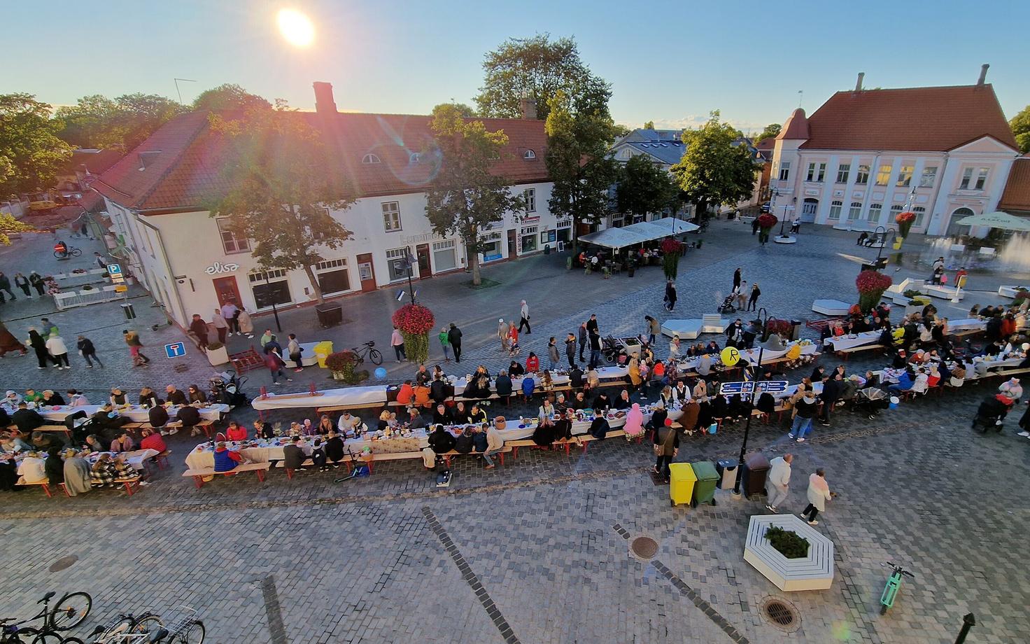 Kuressaare tänavapiknik.