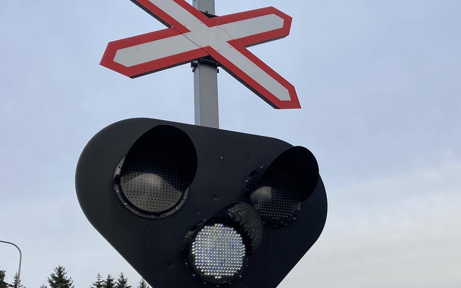 Железнодорожный переезд. Иллюстративная фотография.