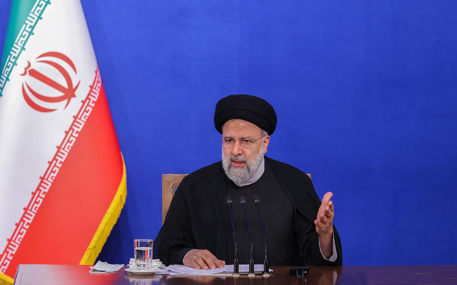 Iraani president Ebrahim Raisi