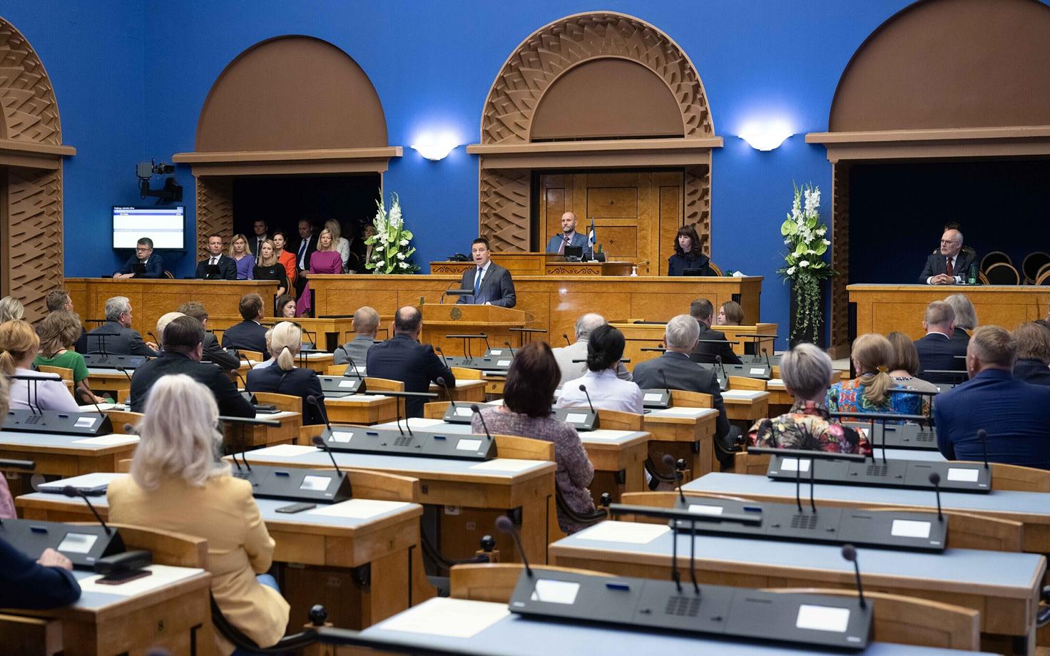 Riigikogu sügishooaja avaistung.