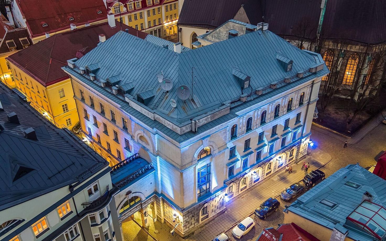 Здание МВД в Старом городе Таллинна.