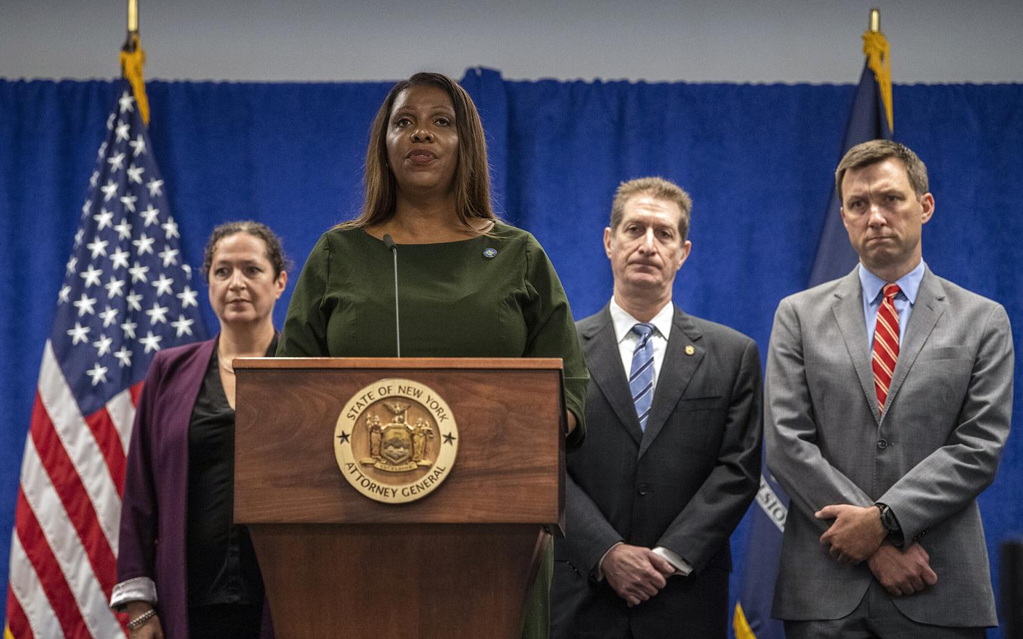 New Yorgi peaprokurör Letitia James