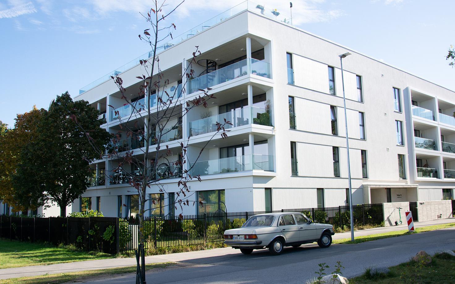 Дом на улице Валге в Таллинне.