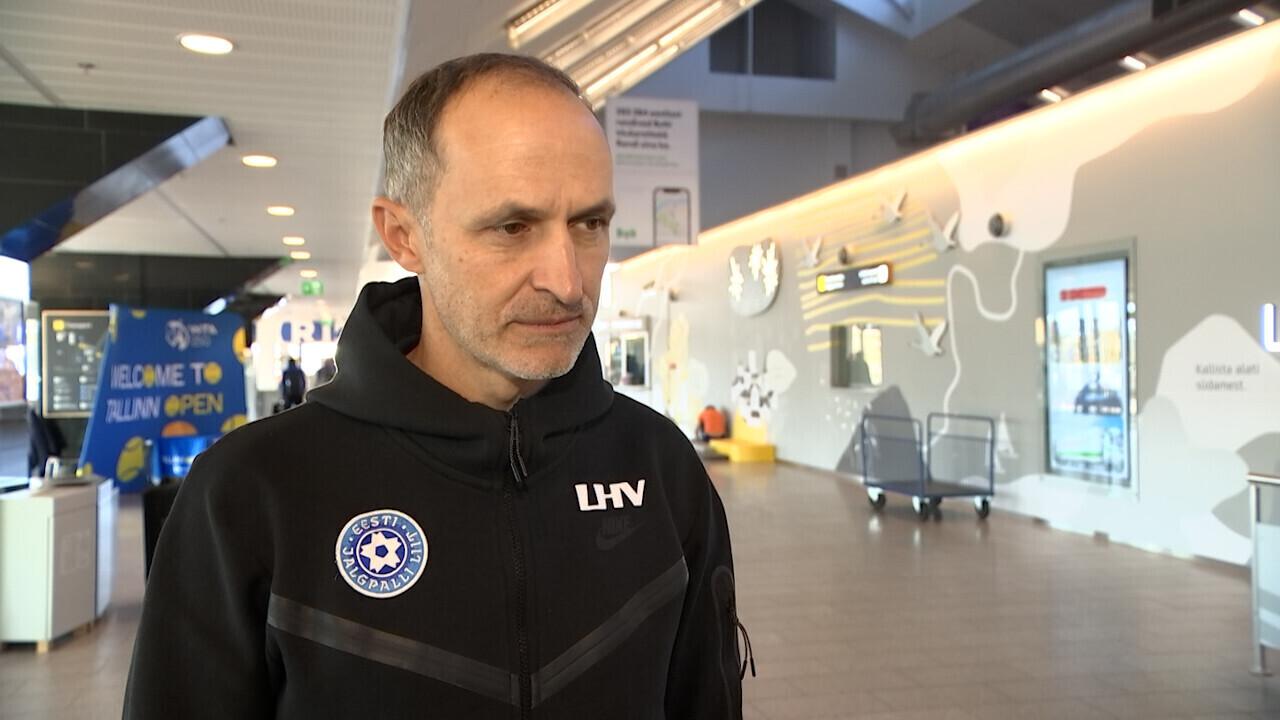 Estonia head coach Thomas Häberli