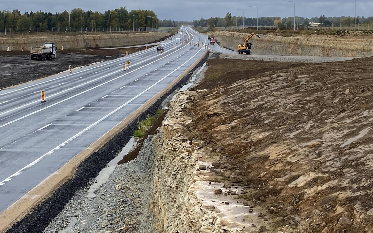 Отрезок Выыбу-Мяо шоссе Таллинн-Тарту.