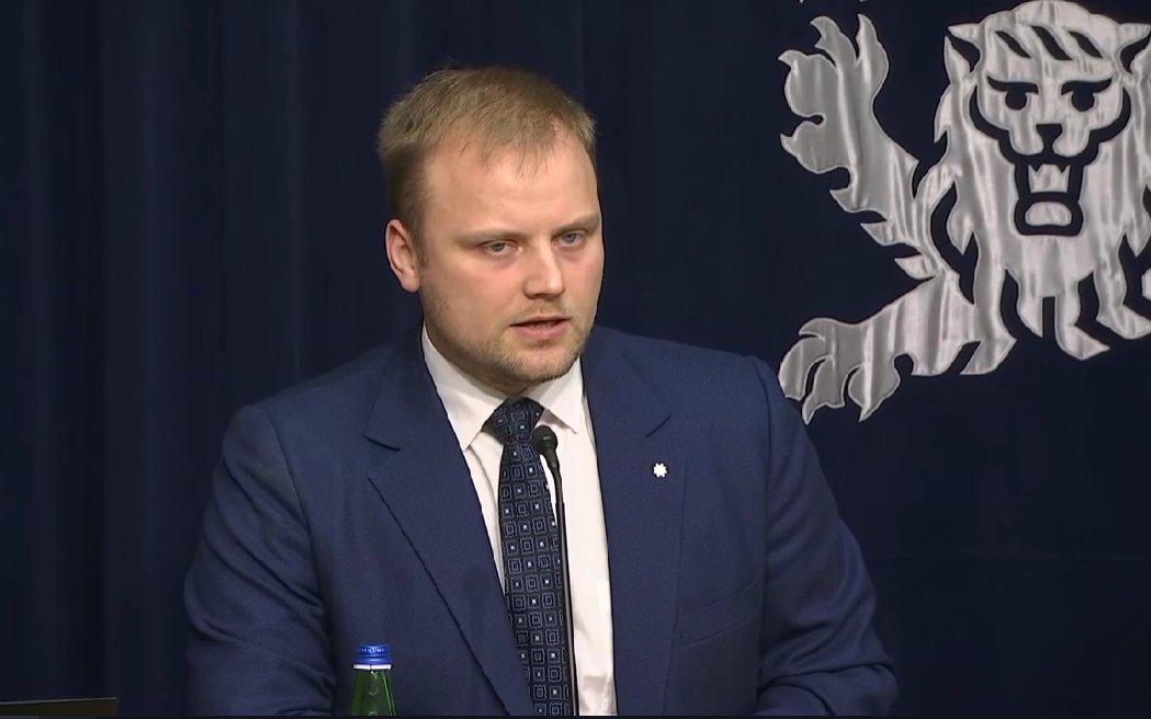 Ettevõtlusminister Kristjan Järvan
