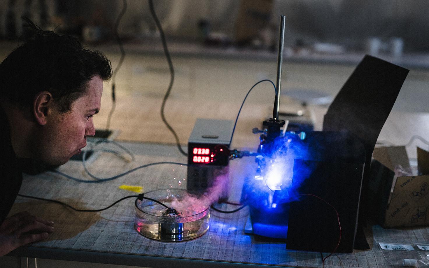 Создание прототипа сенсора для измерения кислотности облаков Венеры. Тартуский университет. Иллюстративная фотография.