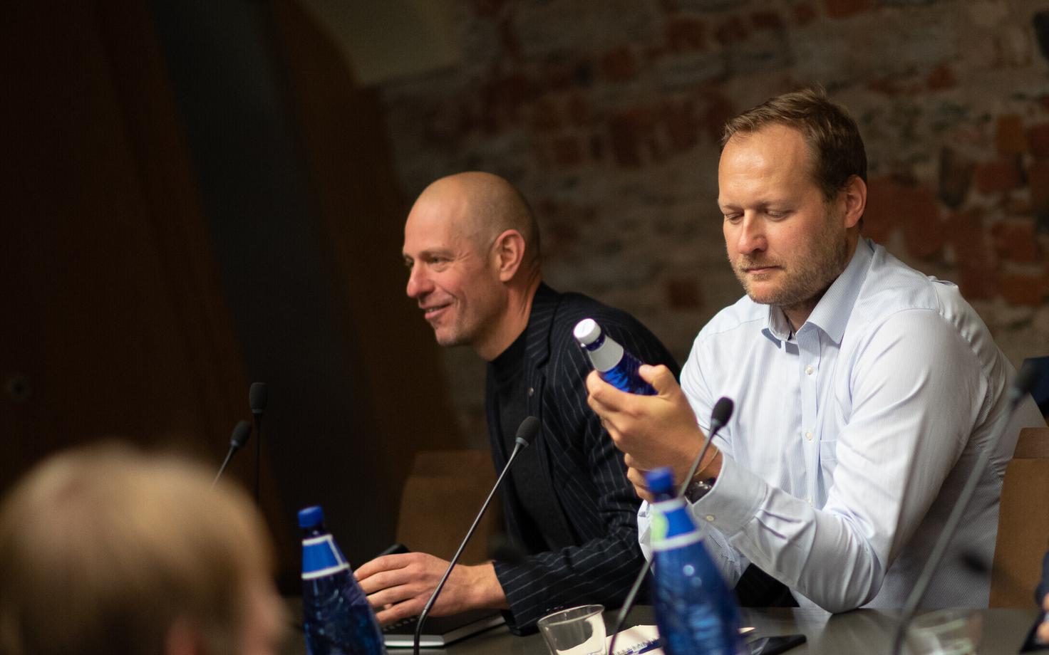 Taavi Veskimägi ja Timo Tatar