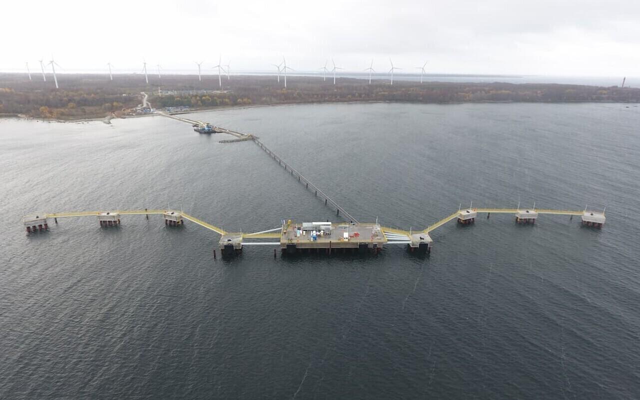 СПГ-терминал в Палдиски.