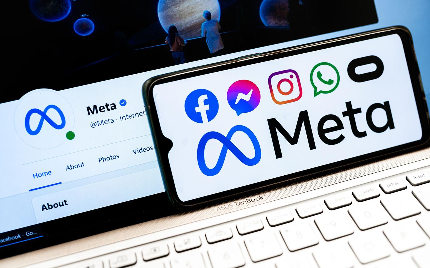 Meta emafirma alla kuulub mitu sotsiaalmeedia ettevõtet ning virtuaalreaalsuse ettevõte Oculus