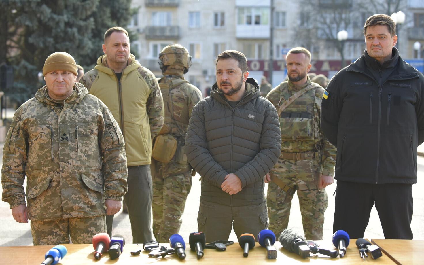 Зеленский в Херсоне 14 ноября.