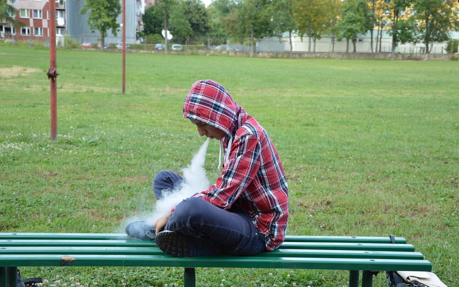 Вейпинг. Иллюстративная фотография.