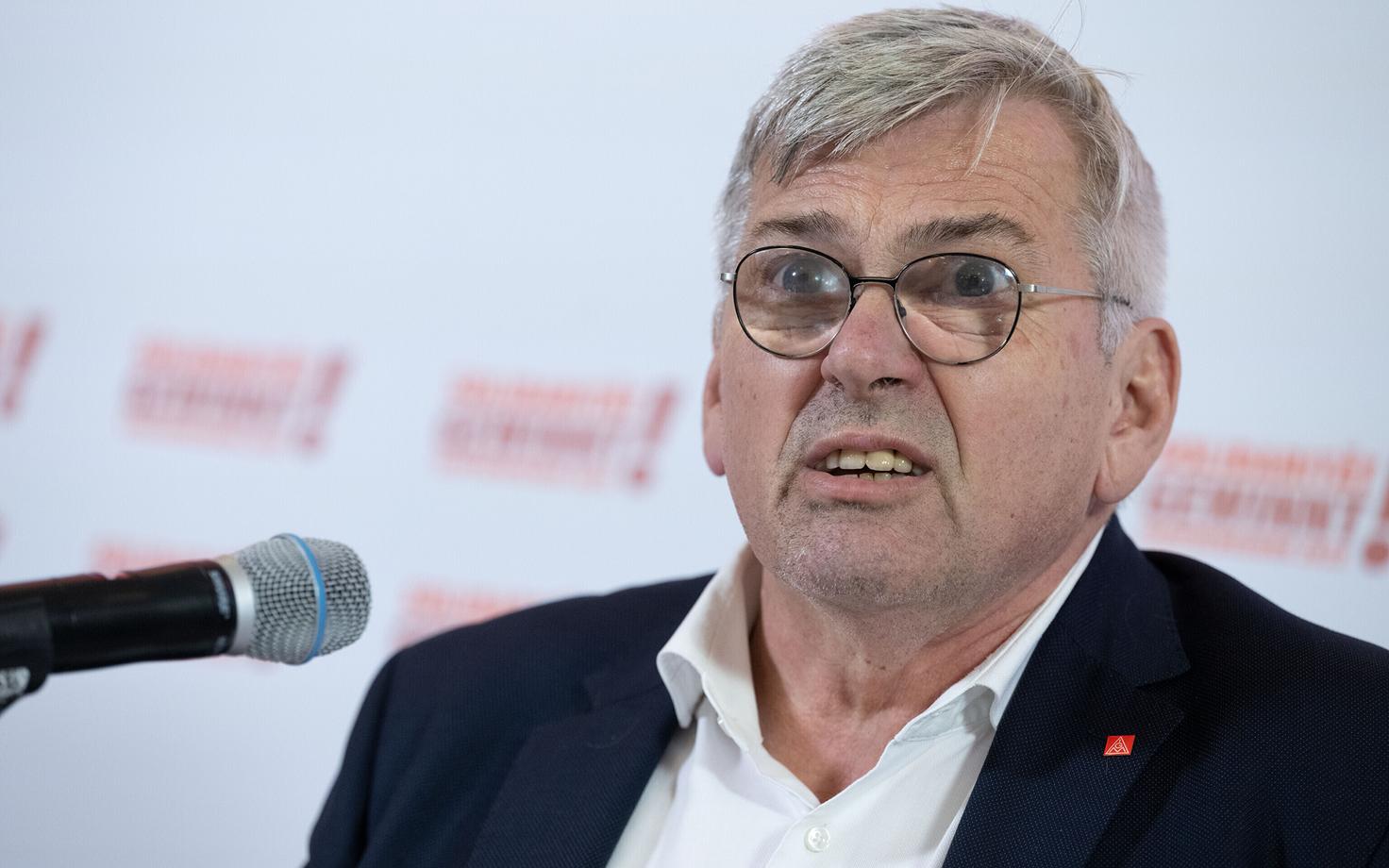 Лидер профсоюза IG Metall Йорг Хофманн.