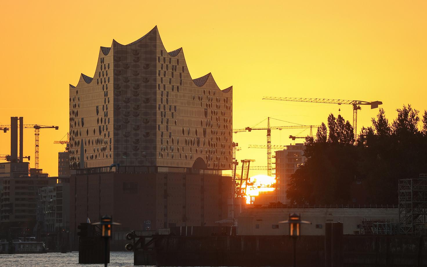 Эльбская филармония в Гамбурге.