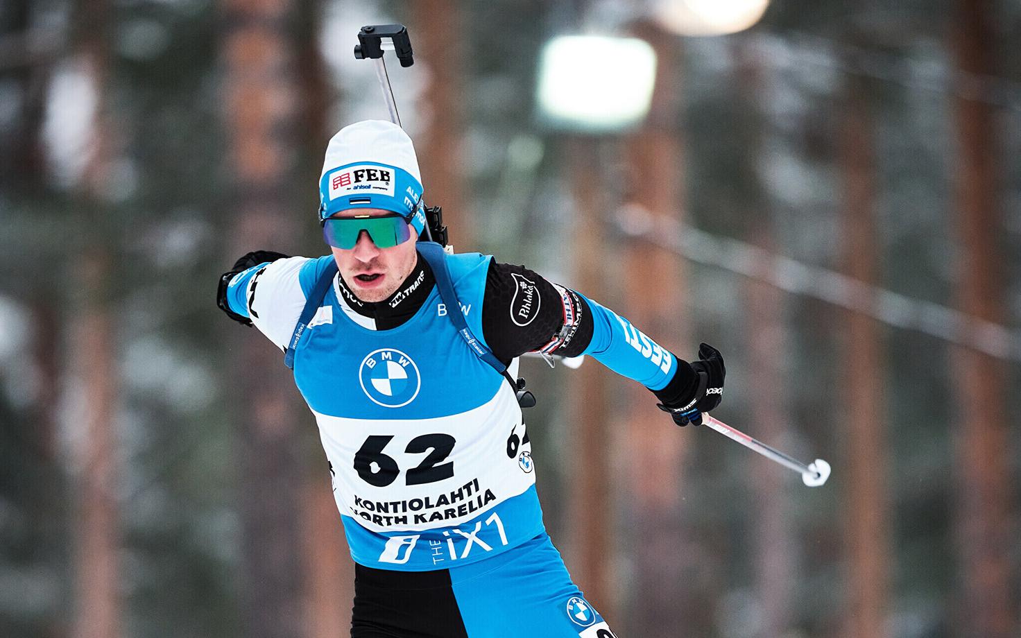 Райдо Рянкель оказался сильнее специалистов по лыжным гонкам.