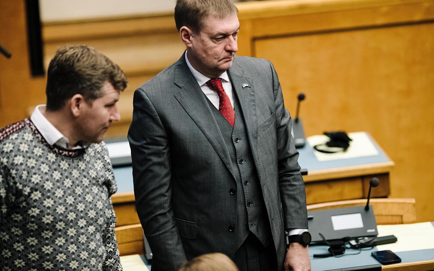 Андрес Метсоя (слева) и Райво Тамм.