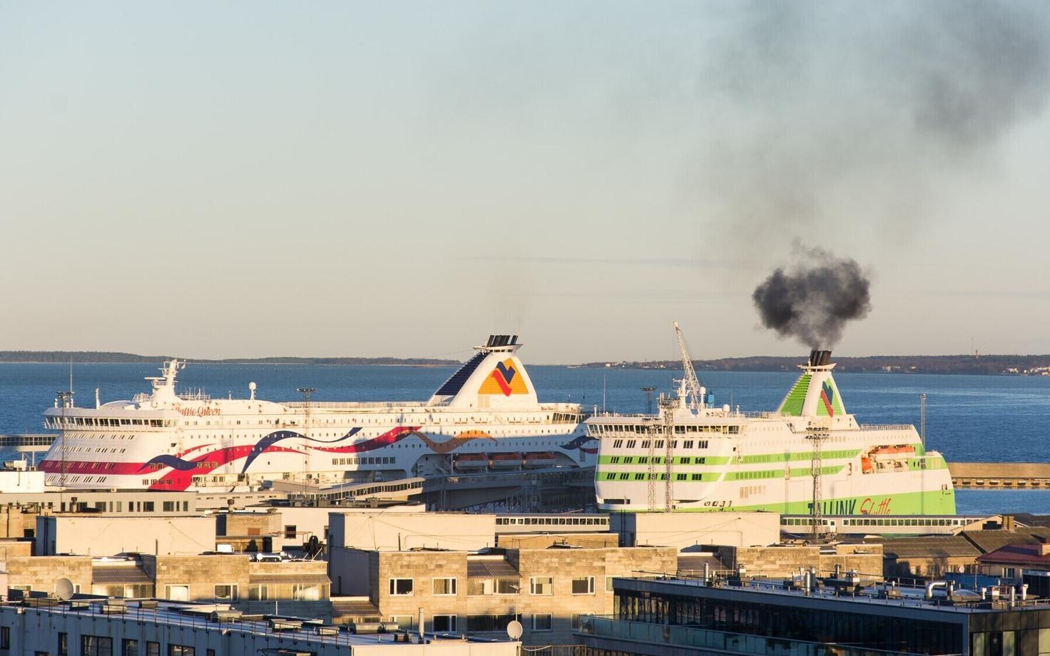 Таллиннский порт.