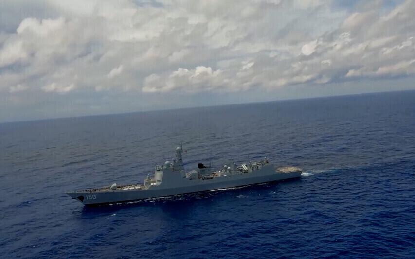 Корабль китайских ВМС.