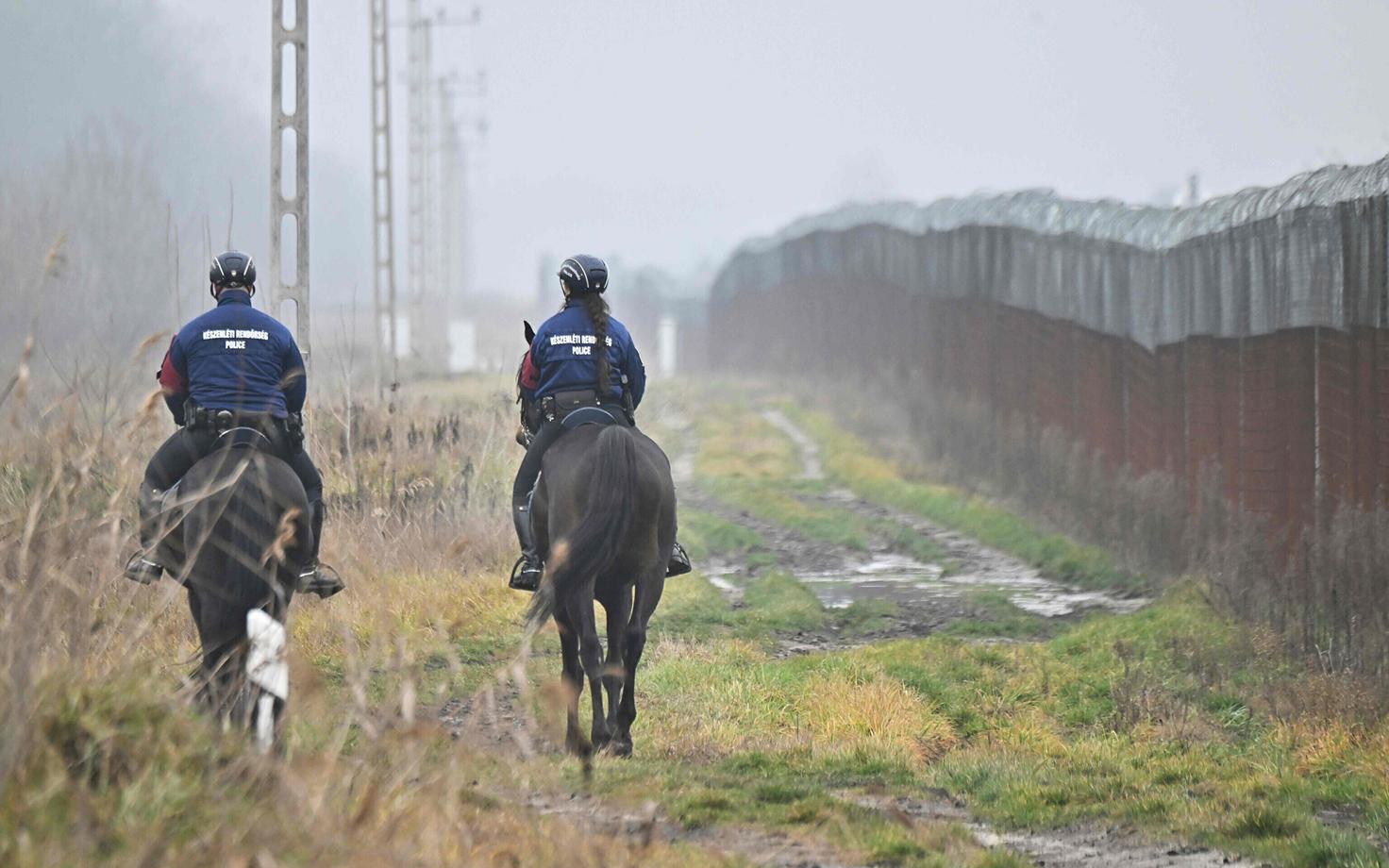Венгерские пограничники.