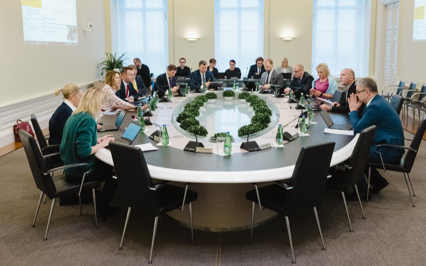 Заседание правительства в декабре 2022 года.